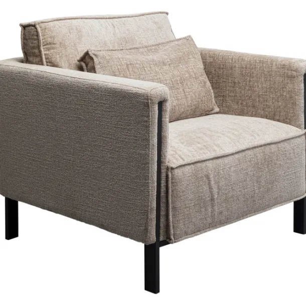 armchair_victor_beige_1.webp New KARE Design Armchair Victor Beige