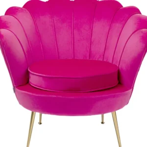 Outlet KARE Design Armchair Water Lily Gold Pink