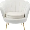 Online KARE Design Armchair Water Lily Gold Beige
