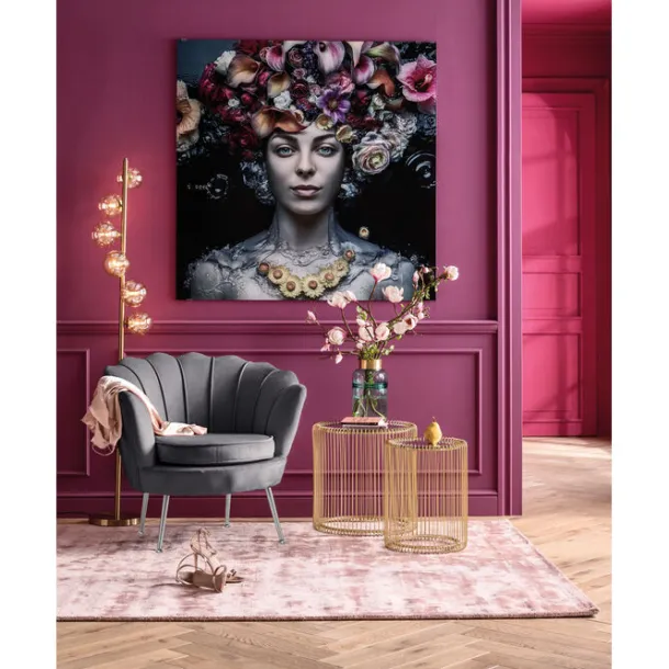 armchair_water_lily_gold__1.webp Online KARE Design Armchair Water Lily Gold Grey