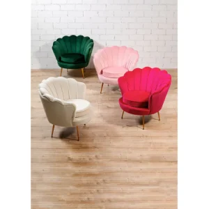 Outlet KARE Design Armchair Water Lily Gold Pink