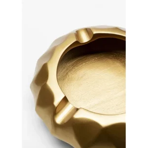 Fashion KARE Design Ashtray Avantgard Gold Ø15cm