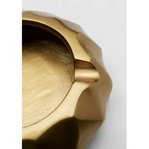 Fashion KARE Design Ashtray Avantgard Gold Ø15cm