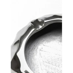 Hot KARE Design Ashtray Avantgard Silver Ø15cm