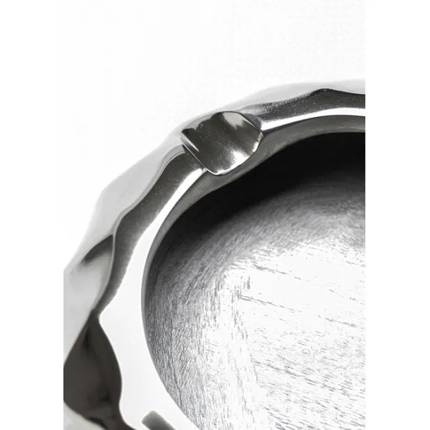 ashtray_avantgard_silver__1.webp Hot KARE Design Ashtray Avantgard Silver Ø15cm