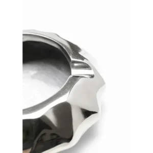 Hot KARE Design Ashtray Avantgard Silver Ø15cm