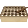 Fashion KARE Design Ashtray Soho Square Brass 25x25cm