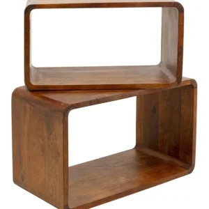 Clearance KARE Design Authentico Cube Rectangular (2/Set)