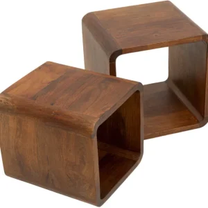 Online KARE Design Authentico Cube Square (2/Set)