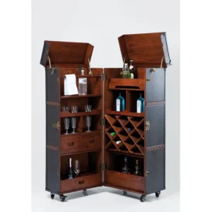 Outlet KARE Design Bar Cabinet Globetrotter