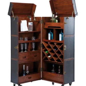 Outlet KARE Design Bar Cabinet Globetrotter