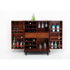 New KARE Design Bar Cabinet Globetrotter Medium