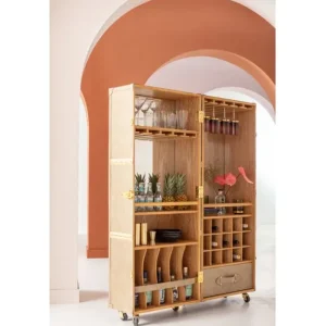 Fashion KARE Design Bar Cabinet West Coast Mobile 60x154cm