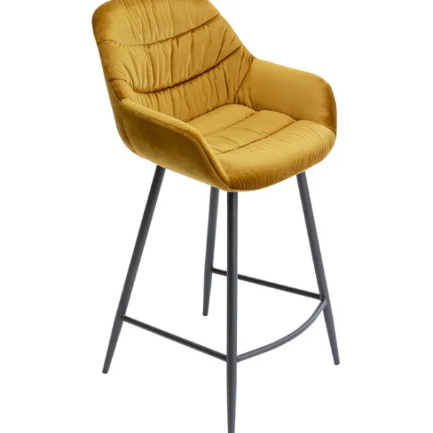 bar_chair_bristol_yellow__2.webp Discount KARE Design Bar Chair Bristol Yellow 69cm