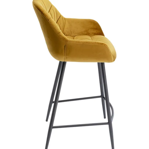 bar_chair_bristol_yellow__3.webp Discount KARE Design Bar Chair Bristol Yellow 69cm