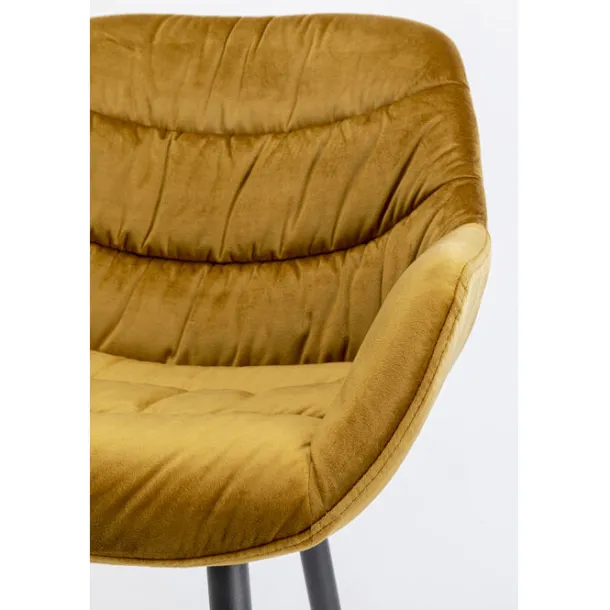 bar_chair_bristol_yellow__7.webp Discount KARE Design Bar Chair Bristol Yellow 69cm