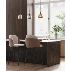 Hot KARE Design Bar Chair Hojas Beige