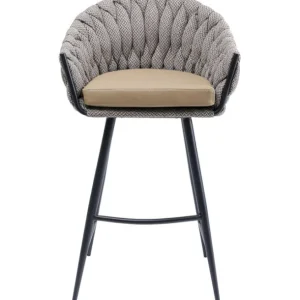 Online KARE Design Bar Chair Knot Tweed