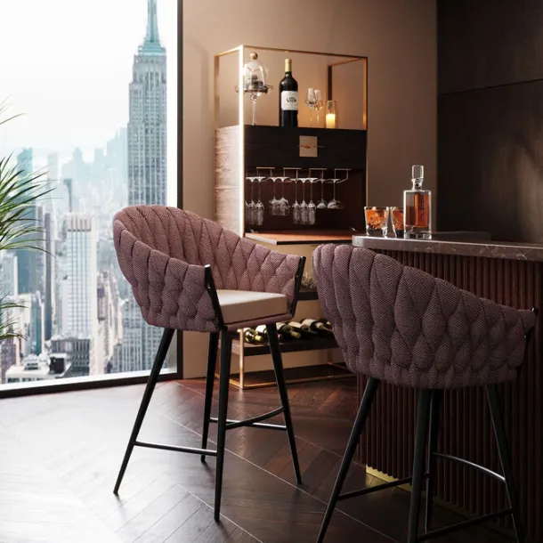 bar_chair_knot_tweed_1.webp Online KARE Design Bar Chair Knot Tweed