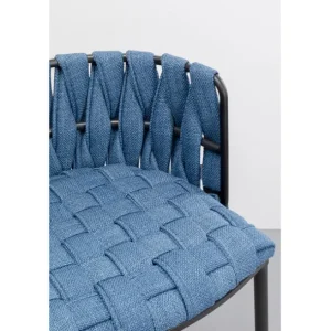 Hot KARE Design Bar Chair Saluti Blue 77cm