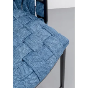Hot KARE Design Bar Chair Saluti Blue 77cm