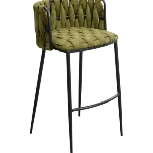 Online KARE Design Bar Chair Saluti Dark Green 77cm