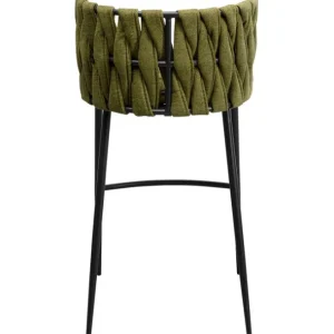Online KARE Design Bar Chair Saluti Dark Green 77cm