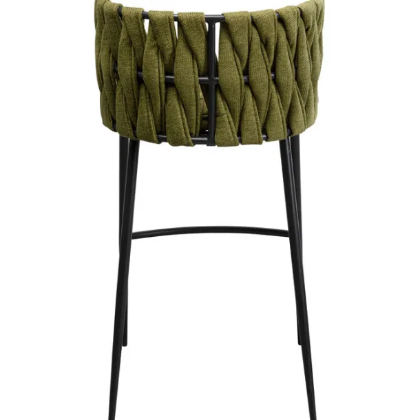 bar_chair_saluti_dark_gre_5.webp Online KARE Design Bar Chair Saluti Dark Green 77cm