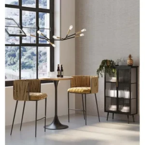 Hot KARE Design Bar Stool Cheerio Yellow