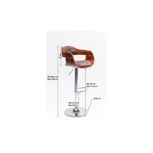 New KARE Design Bar Stool Monaco Schoko