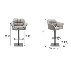 Hot KARE Design Bar Stool Thinktank Base