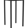 Hot KARE Design Bar Table Jardin black 60x60cm