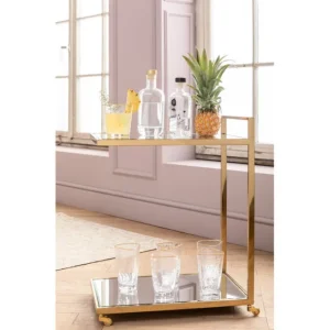 Sale KARE Design Bar Trolley Classy Gold