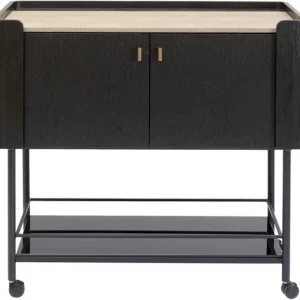 Outlet KARE Design Bar Trolley Milano 93x96