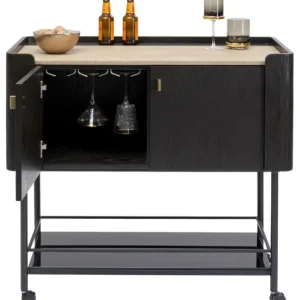 Outlet KARE Design Bar Trolley Milano 93x96