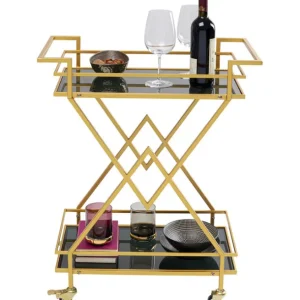 Discount KARE Design Bar Trolley Pyramids