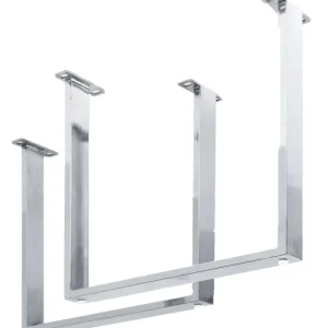Clearance KARE Design Base Tavola Chrome (2/Set)