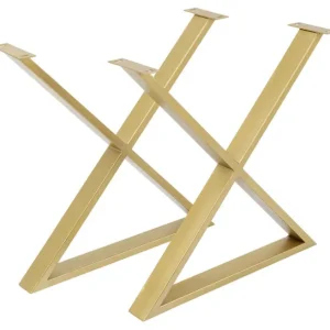 Best KARE Design Base Tavola Cross Brass (2/Set)