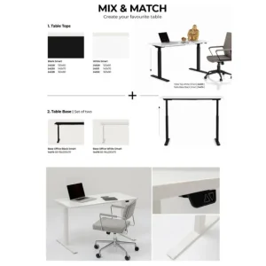 Online KARE Design Base Tavola Office White Smart