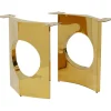 Fashion KARE Design Base Tavola Oho Gold (2/Set)