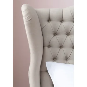 Outlet KARE Design Bed City Spirit Linen Natural 160x200cm