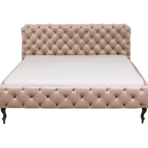 Sale KARE Design Bed Desire Velvet Ecru 180x200cm