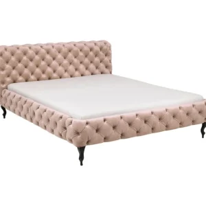 Sale KARE Design Bed Desire Velvet Ecru 180x200cm