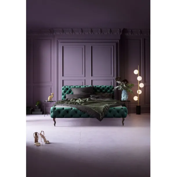bed_desire_velvet_green_x_1.webp Hot KARE Design Bed Desire Velvet Green 180x200cm