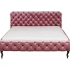 Fashion KARE Design Bed Desire Velvet Mauve 180x200cm