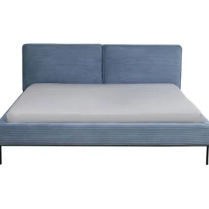 Best KARE Design Bed East Side Cord Blue 160x200cm