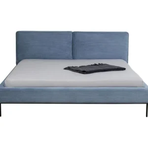 Best KARE Design Bed East Side Cord Blue 160x200cm