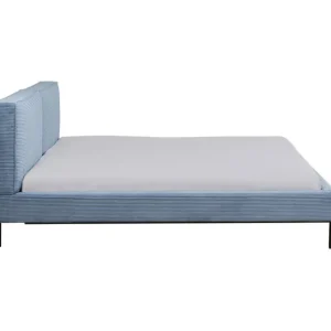 Online KARE Design Bed East Side Cord Blue 180x200cm
