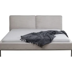 Fashion KARE Design Bed East Side Cord Grey 160x200cm