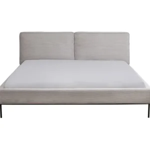 Fashion KARE Design Bed East Side Cord Grey180x200cm